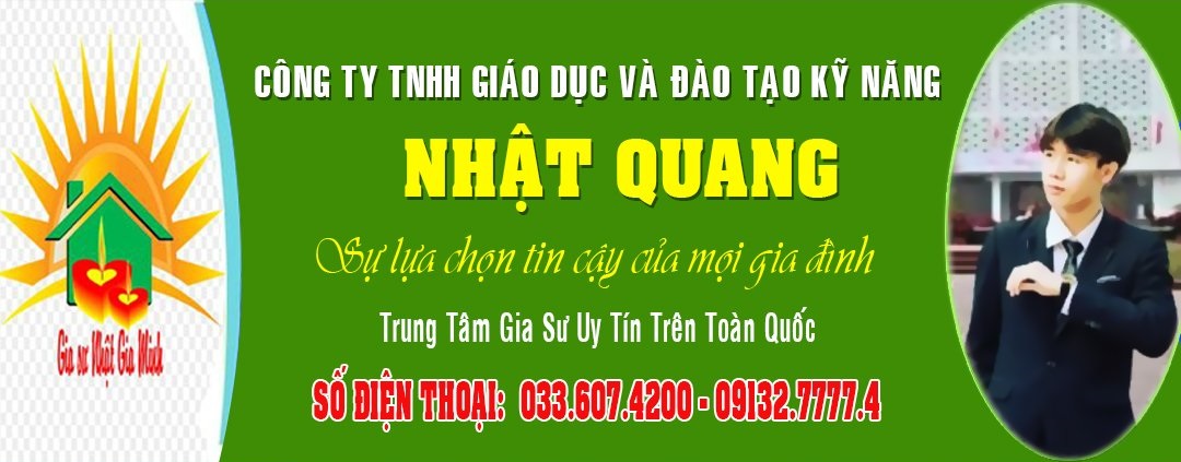 Gia Sư Hồ Chí Minh*09132.7777.4-033.607.4200*Gia Sư Nhật Quang